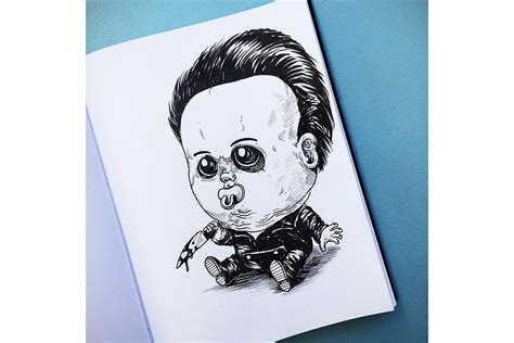 Baby Terrors Horror Characters By Alex Solis Hypebeast
