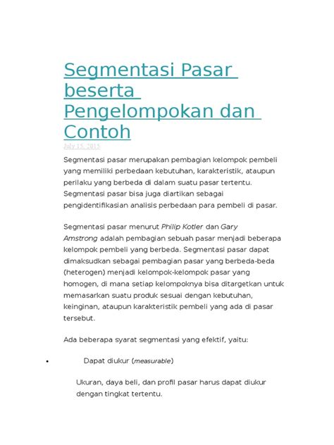 We did not find results for: Dasar Segmentasi Pasar Konsumen