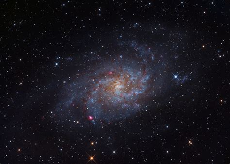 M33 Is One Of The Closest Large Galaxies To Our Own Imaged From Guelph