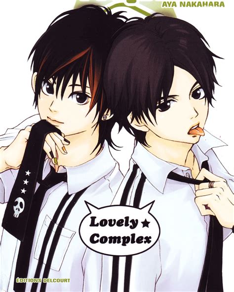 Lovely Complex Manga Cover With Ootani Atsushi And Kohori Kazuki