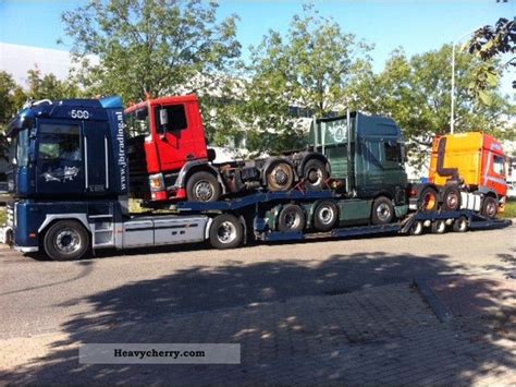 zwalve truck transporter  car carrier semi trailer
