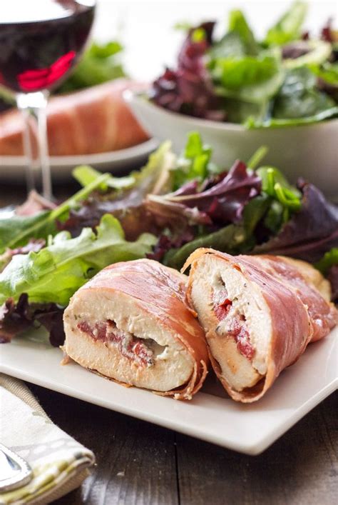 Prosciutto Wrapped Chicken Stuffed With Goat Cheese Recipe Chicken