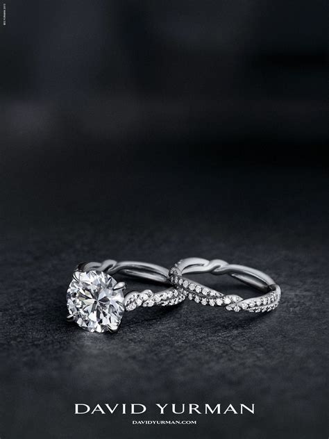 David Yurman Jewelry Advertising Bridal Rings Engagement Rings