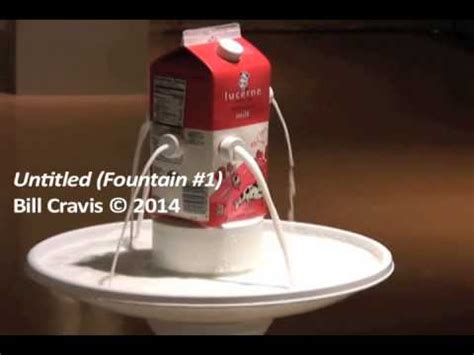 Milk Fountain By Bill Cravis YouTube