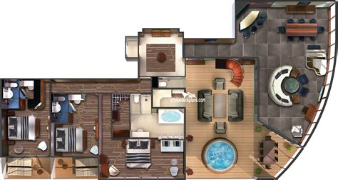 3 bedroom garden villa norwegian dawn. Norwegian Gem The Haven Garden Villa Stateroom