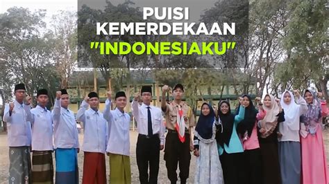 We did not find results for: INDONESIAKU - PUISI KEMERDEKAAN DARI SANTRI UNTUK NEGERI (DIRGAHAYU INDONESIA KE-73) - YouTube