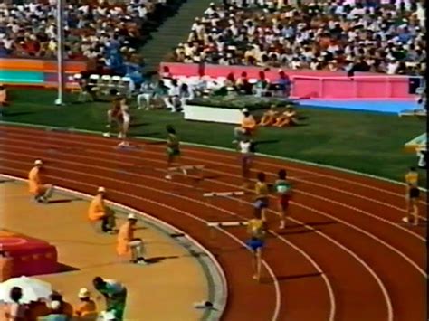 Womens 400m Hurdles Final At La Olympics In 1984 Video Dailymotion