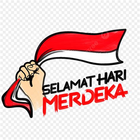Gambar Bendera Tinju Tangan Hari Kemerdekaan Indonesia Selamat Hari