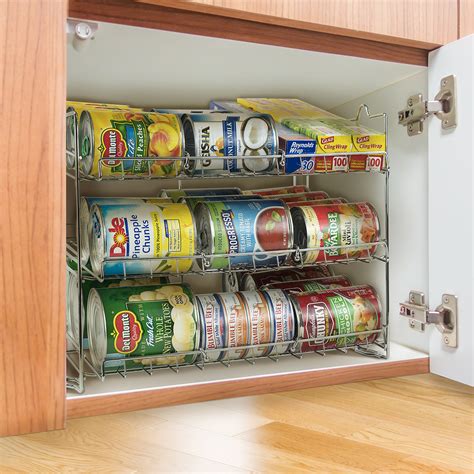 Get free shipping on qualified pantry organizers or buy online pick up in store today in the kitchen department. Sorbus Can Organizer Rack, 3-Tier Stackable Can Tracker ...