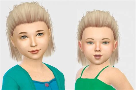 Leahlillith Legend Hair Kids And Toddlers Sims 4 Hair
