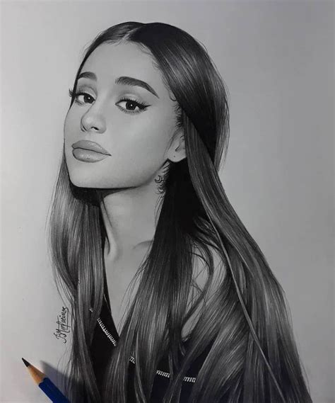 Bayardo Montecinos On Instagram Ariana Grande Drawn With Graphite