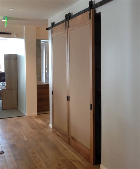 Interior Barn Doors Non Warping Patented Wooden Pivot Door Sliding