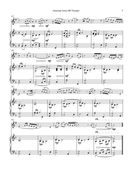 Trumpet Amazing Grace Theme And Variations By Digital Sheet Music