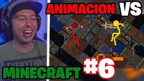 Charly Reacciona A Animacion Vs Minecraft 6 Command Blocks Avm