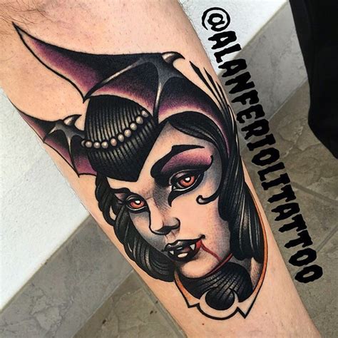 Top Vampire Woman Tattoo Spcminer Com