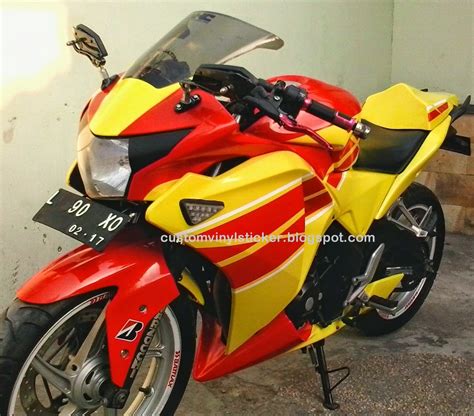 Oem fairings are sitting mint in storage, if i ever sell the bike the mint honda cbr 1000rr forums. STICKRENZ: Honda CBR 250R Red - Yellow & Red Wrapping with ...