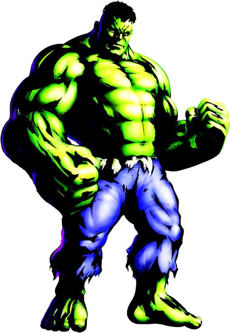 Hulk Clipart Transparent Background Marvel Vs Capcom 3 The Hulk Png