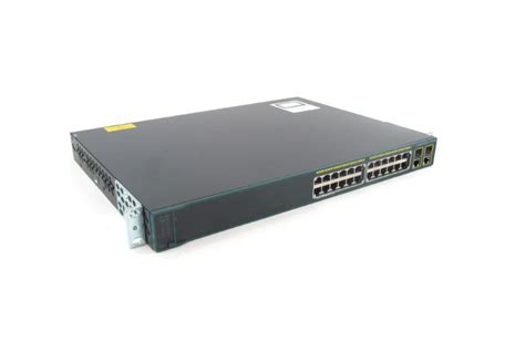 Cisco Ws C296024pc L Catalyst 2960 24 Poe Fast Ethernet Ports Managed