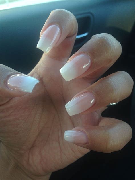 Acrylic Ombré Simple And Classy Simple Acrylic Nails Gorgeous Nails Nail Designs Hair Beauty