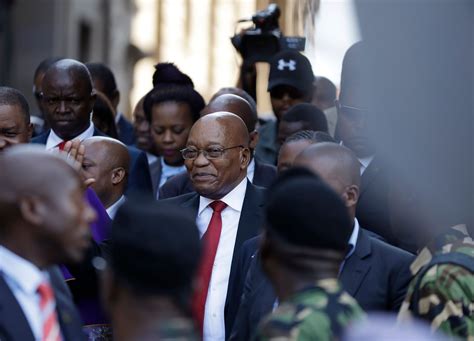 Ex South Africa Leader Is Defiant As Corruption Case Starts The