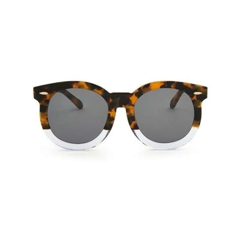 Karen Walker Eyewear Super Duper Thistle Sunglasses 278 Liked On