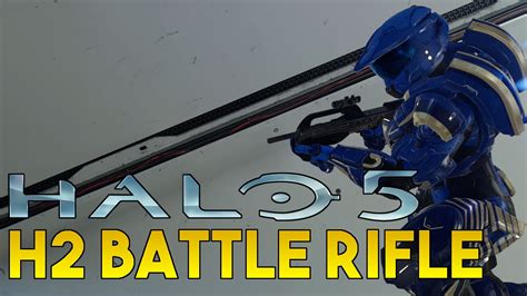 Halo 5 Guardians Mythic Weapon Showcase Halo 2 Battle Rifle Youtube