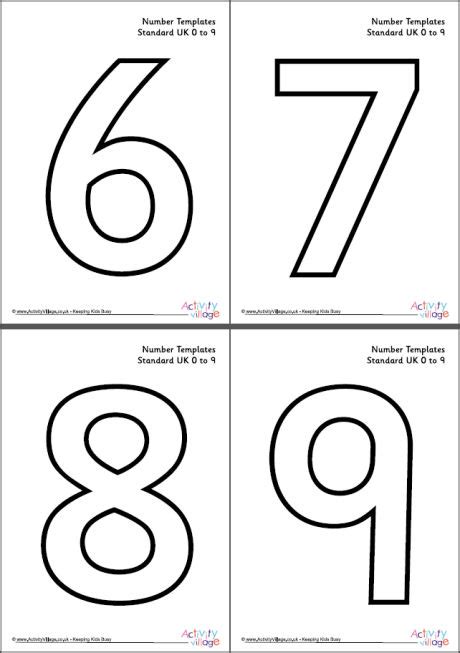 8 Best Images Of Large Printable Numbers 0 9 Free Printable Numbers 0