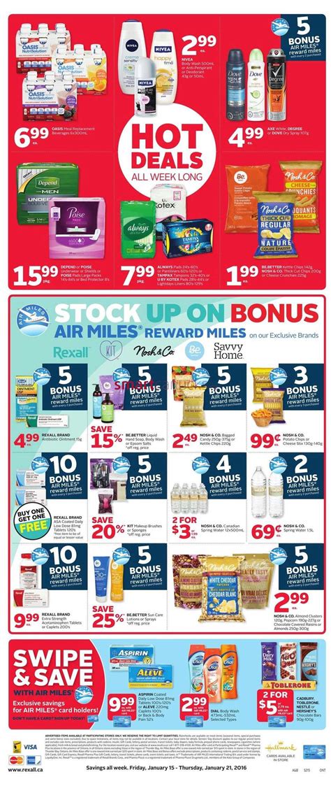 Rexall Pharmaplus On Flyer January 15 To 21