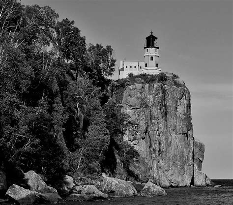 Split Rock Lighthouse Photograph By Victor Pyle Fine Art America