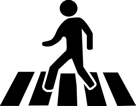 Download Pedestrian Cross Walk Street Royalty Free Vector Graphic