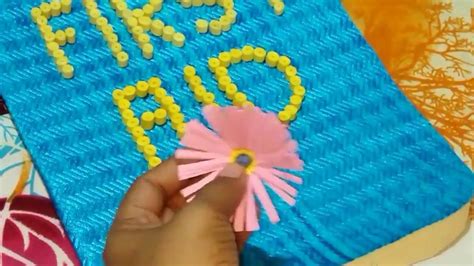 How To Decorate Project File From Paper Quellingcreative Artpaper