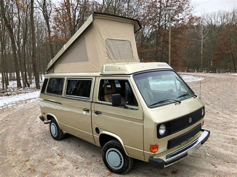 1985 VW Vanagon Westfalia Camper 125k Miles 18k In Michigan