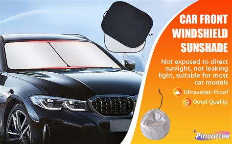 Amazon Pincuttee Pc Car Windshield Sun Shade Car Interior Sun