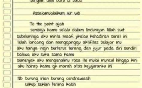 Surat Cinta Zaman Old