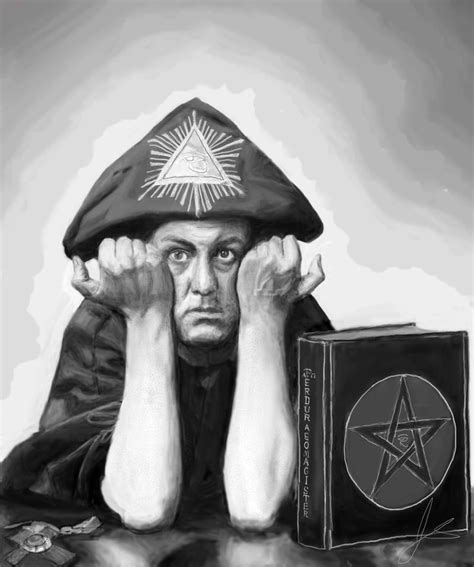Aleister Crowley By Galacticspiral On Deviantart