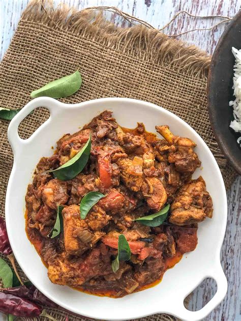 Kerala Chicken Roast Recipe By Archanas Kitchen