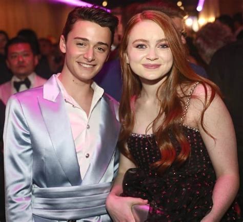 This link is to an external site that may or may not meet accessibility guidelines. Stranger Things Noah Schnapp and Sadie Sink, 2020 SAG ...