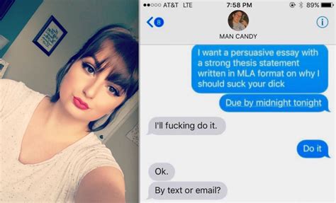 This Girl Asked Her Bf For An Essay On Why She Should Suck His Dick