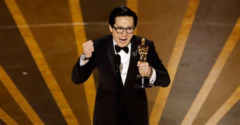 Ke Huy Quan Wins Oscar For Everything Everywhere All At Once