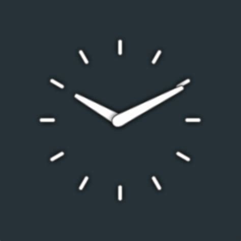 App Insights Clean Clock Widget Apptopia