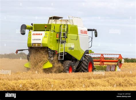 Claas Lexion 8900 The Worlds Biggest Harvester In Tarleton Lancashire