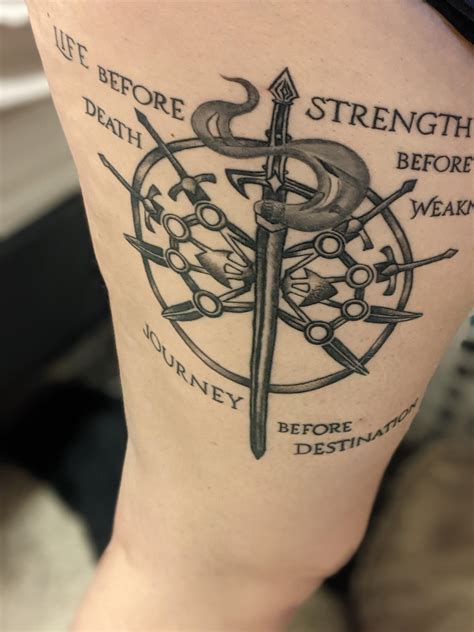 Finally Got My First Sa Tattoo Done By Kat Kateri Tattoo In