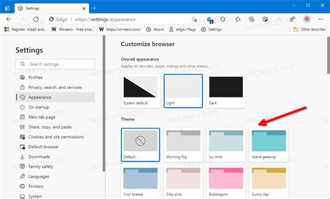 How To Change Colour In Microsoft Edge