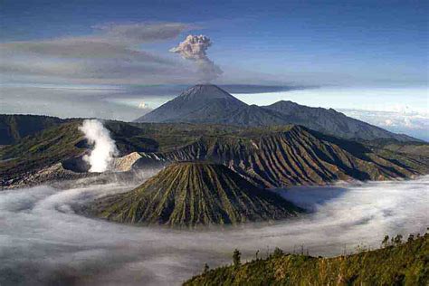 Nature Wallpaper Beautiful Scenery Of Mount Bromo A Volcano Which Is
