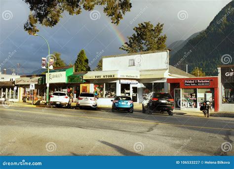 Hope Town British Columbia Canada Editorial Photography Image Of