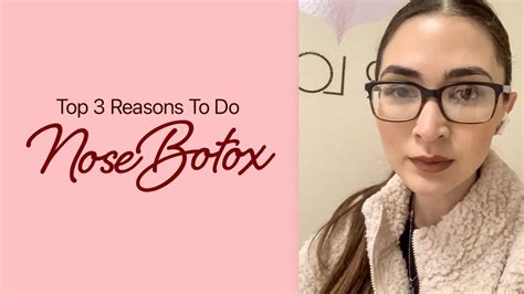 What Is Nose Botox Used For How It Works And What To Expect Youtube