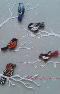 Dem kreativen basteln mit aufgerollten papierstreifen. 31 Vögel Quilling-Ideen | quilling, vogel vorlage, basteln