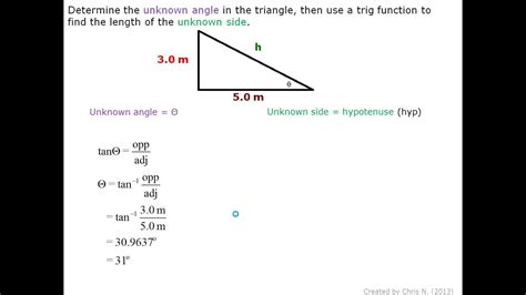 Let's take a look that means that not only are two of the sides equal but two of the angles are also equal. Using sides to find angles in a right triangle - YouTube