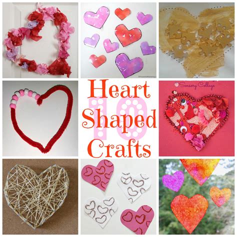 10 Heart Shaped Crafts Making Time For Mommy