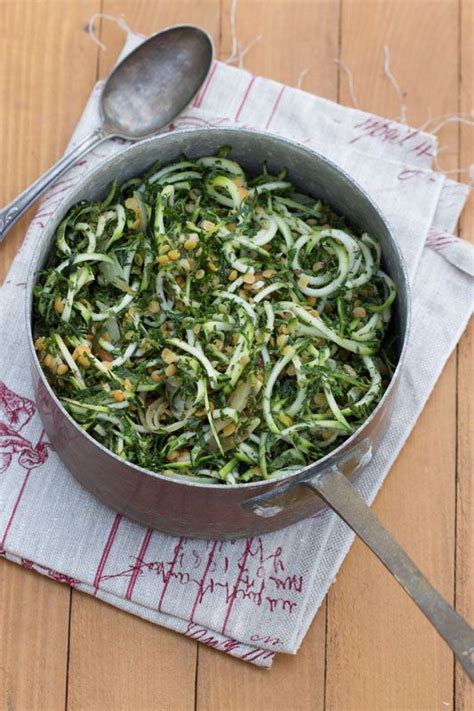 > recettes > recettes végétariennes. Spaghettis de courgettes aux lentilles corail (vegan) - Au ...